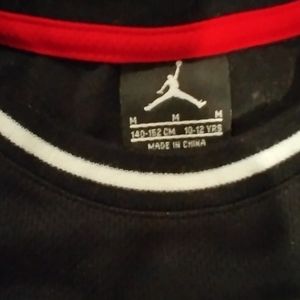 Black and white Micheal Jordan jerseys